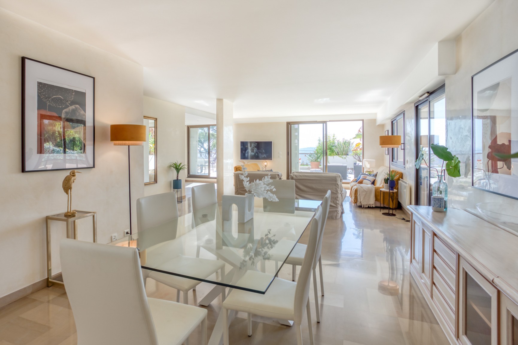 Salon appartement mont boron