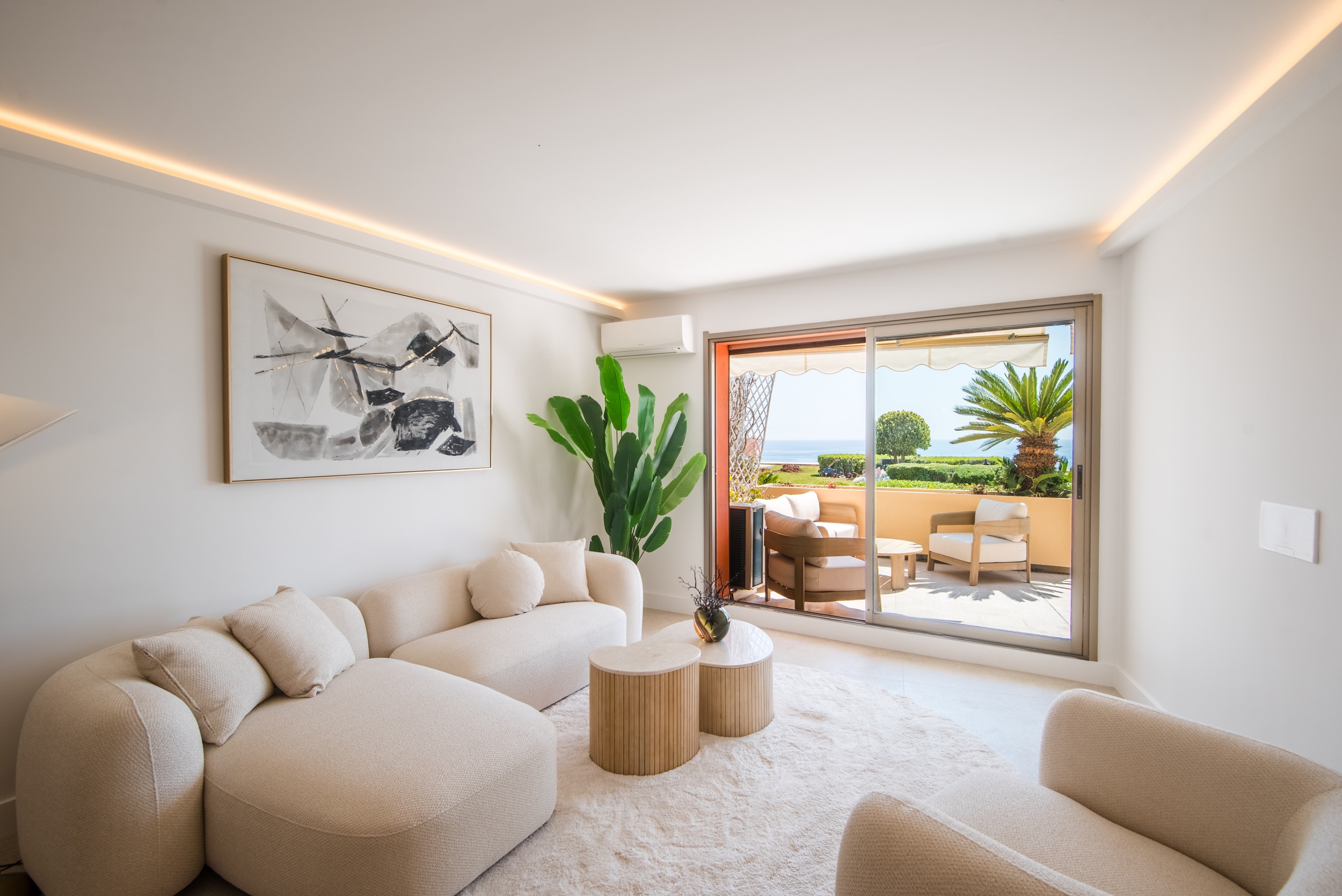 Salon appartement mont boron